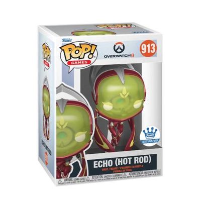 Funko Pop Overwatch 2 913 Echo Hot Rod Exclusive