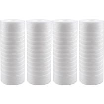 Kit 4 Refis Ranhurados de Reposição 7" Melt Blown para Filtro de Máquina de Lavar Maqlav Acquabios