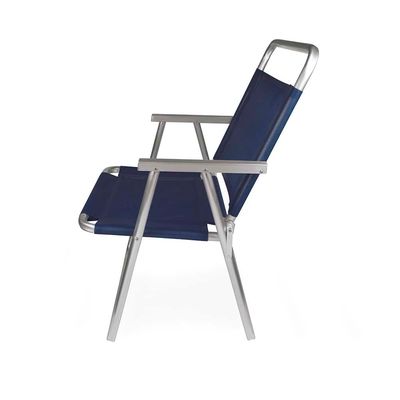 Cadeira Oversize Alumínio Azul