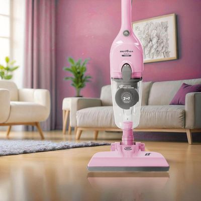 Aspirador de Pó Rosa Vertical Britânia 2 em 1 1400W BASE30 220V