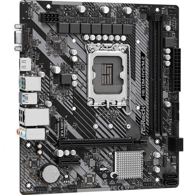 Placa Mae Asrock H610m-hvs-m.2 R2.0 Lga1700 2xddr4 3200 Dimm 64gb 4xsata3 2xusb3.2 4xusb2.0