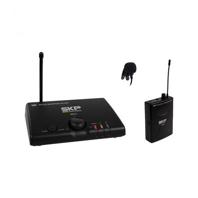 Microfone Sem Fio Uhf De Lapela Mini-iii, Distância Máxima De Operação: 50 Metros