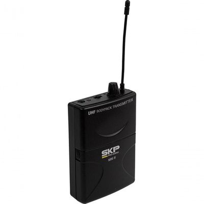 Microfone Sem Fio Uhf De Lapela Mini-iii, Distância Máxima De Operação: 50 Metros
