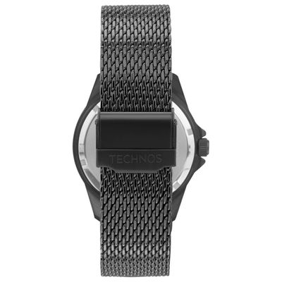 Relógio Technos Masculino Ref: 2415ed/1p Acqua Diver Mesh Black
