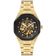 Relógio Technos Masculino Ref: G3265bc/1p Automático Esqueleto Dourado Hexagonal