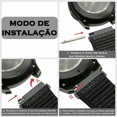 Pulseira para Apple Watch Ballistic 49MM - Branco - Gshield