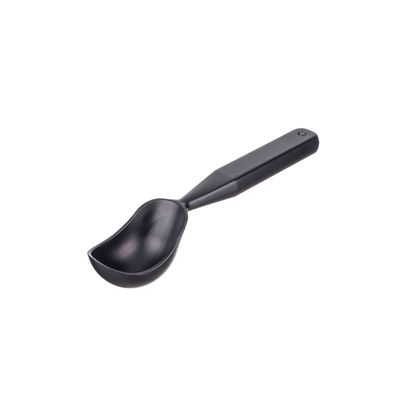 Jogo de Sobremesa Tigela 300ml e Colher de Sorvete Preto Kit