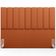 Cabeceira Cama Box Casal King 195 cm Dália W01 Tecido Terracota - Lyam Decor