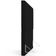 Cabeceira Cama Box Casal 140 cm Aurora W01 Suede Preto - Lyam Decor