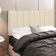 Cabeceira Cama Box Painel Solteiro 100 cm Dubai W01 Linho Cru  - Lyam Decor