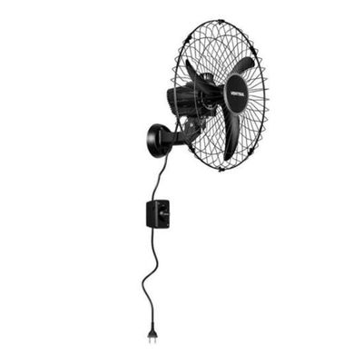 Ventilador De Parede Ventisol Oscilante 50cm Aço Preto Bivolt