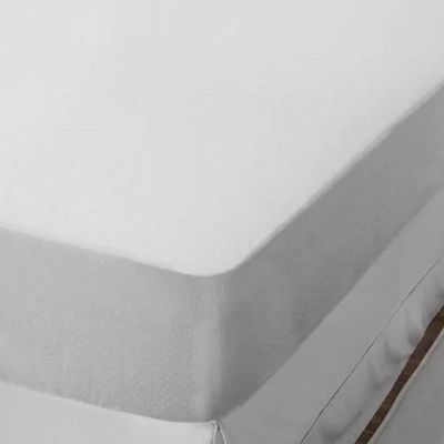 Protetor De Colchão Impermeável Casal Silencioso Lençol 140x190 Cm Fibrasca Branco