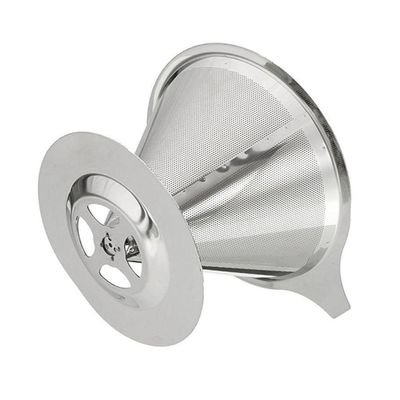 Coador De Cafe Aço Inox Reutilizavel Ecologico Tamanho Pequeno