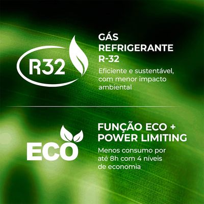 Ar-Condicionado Split Aiwa 9000 BTUs High Inverter Frio Wi-Fi Alexa e Google Assistente R32 220V