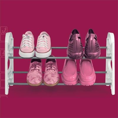 Sapateira Plástica Empilhável My Closet - Or66000 - Ordene