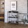 Kit 2 Estantes Multiuso Escritório Industrial 3 Prateleiras Areta 104x80cm C01 Onix - Lyam Decor