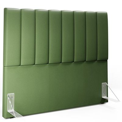 Cabeceira Cama Box Casal 140 cm Dália W01 Facto Verde Musgo - Lyam Decor