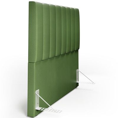 Cabeceira Cama Box Casal 140 cm Dália W01 Facto Verde Musgo - Lyam Decor