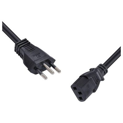 Cabo De Forca Tripolar Para Fonte 3x0,50 Mm 250v 10a - 50 Cm