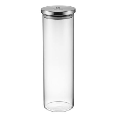 Potes Herméticos Electrolux de Vidro Porta-Mantimentos com Tampa Inox 4 Unidades Não se aplica