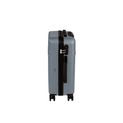 Mala de Bordo ABS 360° Cinza
