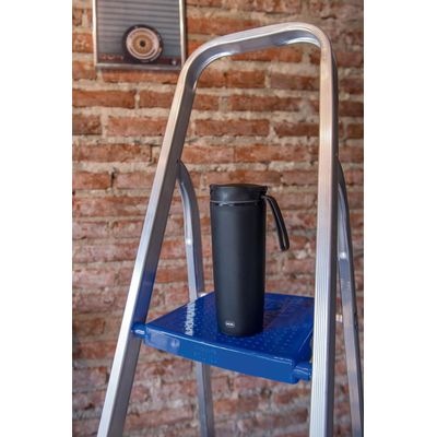 Copo Antiqueda Preto 450ml Coffee To Go