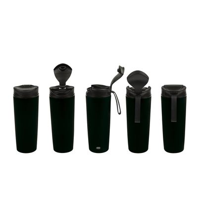 Copo Antiqueda Preto 450ml Coffee To Go