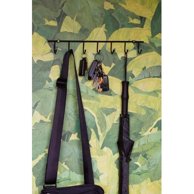 Suporte Multiuso para Parede Preto