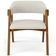 Kit 04 Cadeiras Para Sala de Jantar e Estar Living Estofada Suran L02 Linho Champagne - Lyam