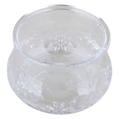 Tigela de Vidro 200ml Com Tampa Nature Nadir Tigela Vidro 200ml Com Tampa Nature Nadir