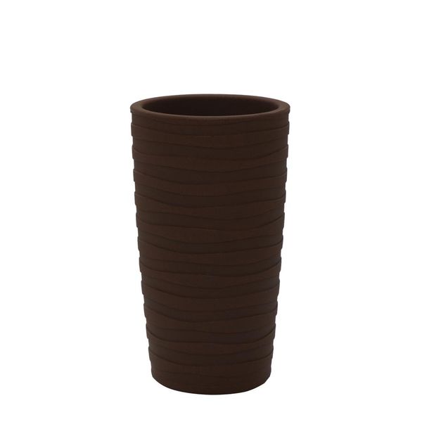 Vaso Grego Tramontina em Polietileno Terracota 65 cm