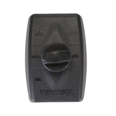 Ventilador de Parede Oscilante Ventisol Preto 60cm Bivolt