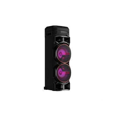 Caixa de Som Acústica LG XBOOM RNC9 Multi Bluetooth Graves Potentes Karaokê Função DJ Entrada de Microfone e Guitarra