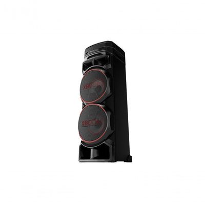Caixa de Som Acústica LG XBOOM RNC9 Multi Bluetooth Graves Potentes Karaokê Função DJ Entrada de Microfone e Guitarra