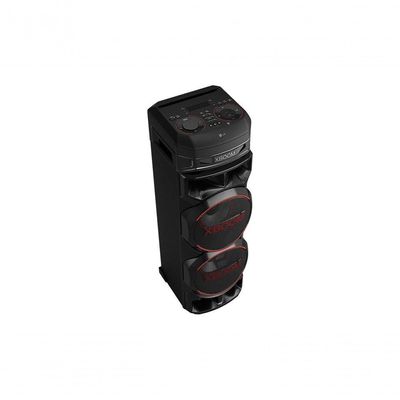Caixa de Som Acústica LG XBOOM RNC9 Multi Bluetooth Graves Potentes Karaokê Função DJ Entrada de Microfone e Guitarra