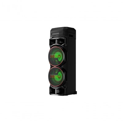 Caixa de Som Acústica LG XBOOM RNC9 Multi Bluetooth Graves Potentes Karaokê Função DJ Entrada de Microfone e Guitarra