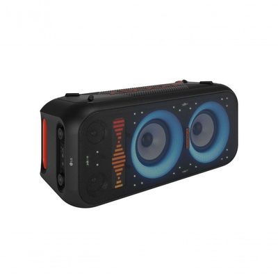 Caixa de Som Party Speaker LG XBOOM XL9 - 1000W RMS, Visor de Pixel LED, IPX4, Bluetooth 5.1, Sound Boost, Alça e Rodas