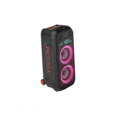 Caixa de Som Party Speaker LG XBOOM XL9 - 1000W RMS, Visor de Pixel LED, IPX4, Bluetooth 5.1, Sound Boost, Alça e Rodas