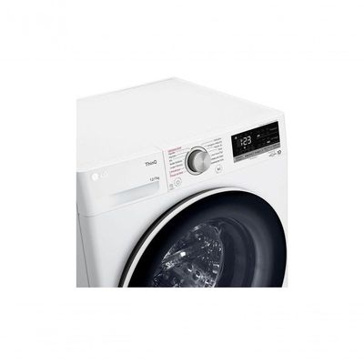Lava e Seca Smart LG VC4 12kg Branca Com Inteligência Artificial AIDD CV5012WC4A 220V