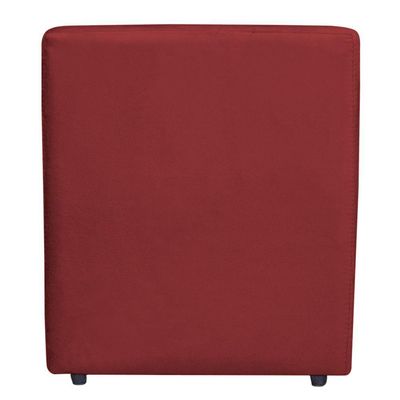 Escadinha Pet 3 Degraus Cachorro E Gato Veludo Vermelho