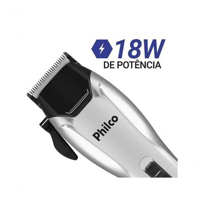 Cortador De Cabelos Philco Pcr04 Com 9 Acessorios E 4 Pentes