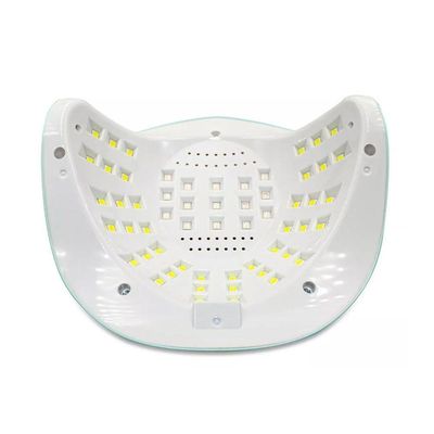 Cabine Seca Esmalte Maquina Unha Gel Alongamento Sun S8 Verde água
