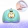 Cabine Seca Esmalte Maquina Unha Gel Alongamento Sun S8 Verde água