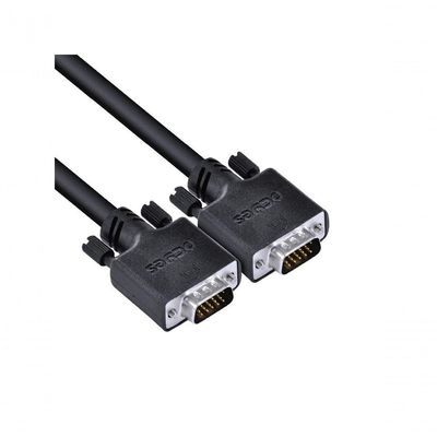 Cabo De Vídeo Vga 15 Pinos Macho Para Vga 15 Pinos Macho 28awg Puro Cobre 2 Metros - Pvm15-2
