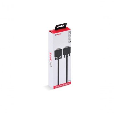 Cabo De Vídeo Vga 15 Pinos Macho Para Vga 15 Pinos Macho 28awg Puro Cobre 2 Metros - Pvm15-2