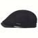 Boné Britanico De Malha Respirável Estilo Casual Fashion Unissex Ajustavel Preto