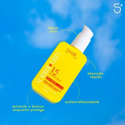 Skelt Com Instant Bronzer Fps 15 - Protetor Solar 170ml