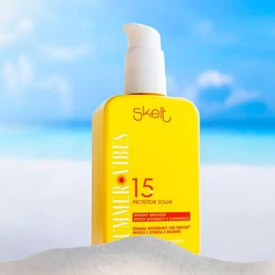 Skelt Com Instant Bronzer Fps 15 - Protetor Solar 170ml