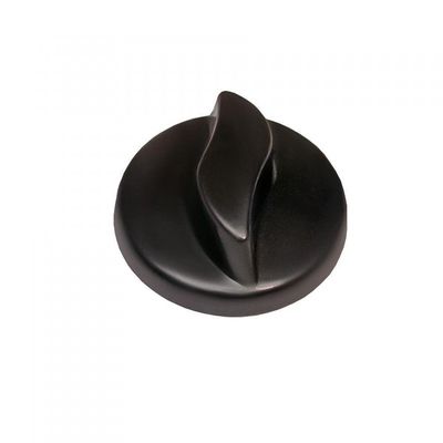 Botão Manípulo Em S Para Cooktop Preto