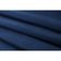 Cabeceira Queen Curva Luxo 160x60 Suede Azul - Tachas Fumê